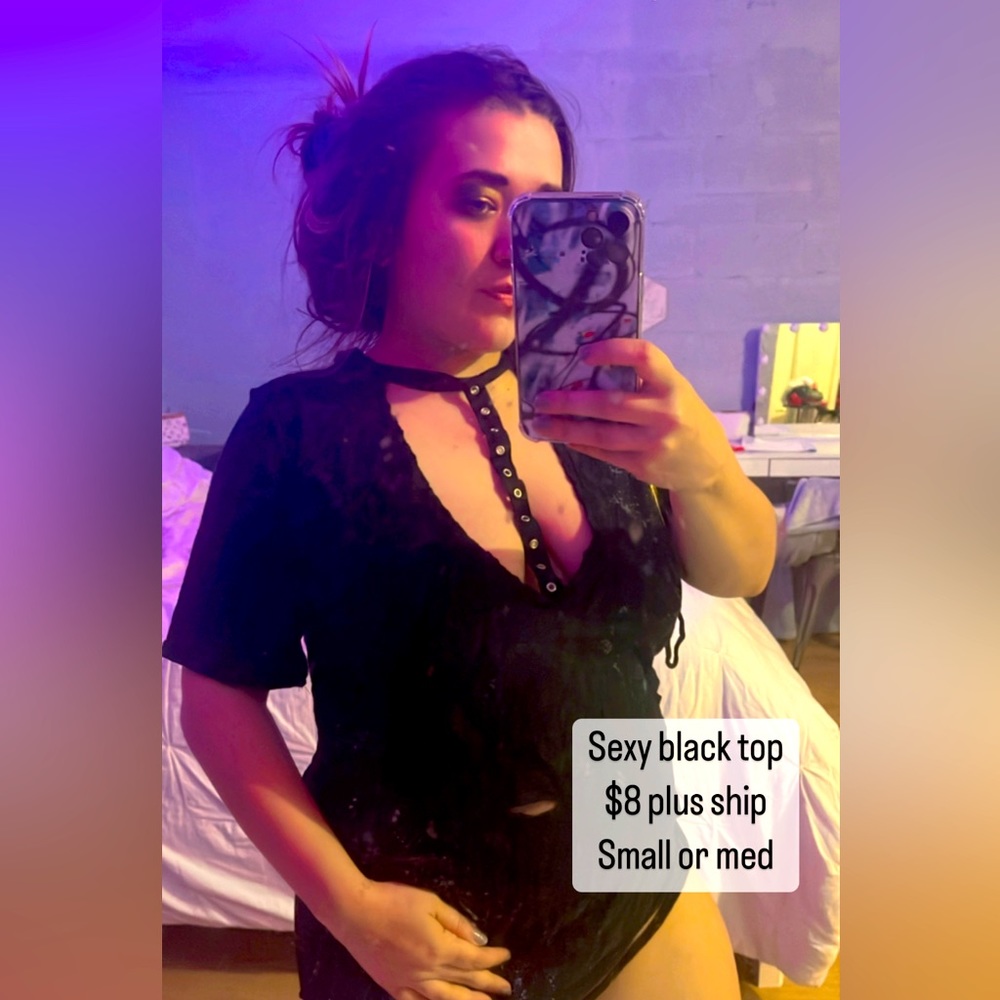 Sexy black top